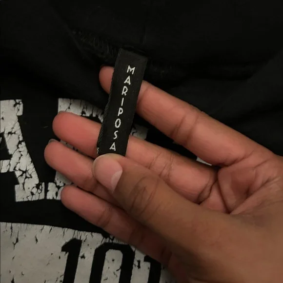 y2k off the shoulder black top - Picture 4 of 4